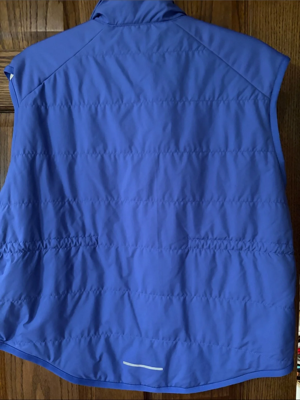 Nike Periwinkle Quilted Sleeveless Lightweight Vest